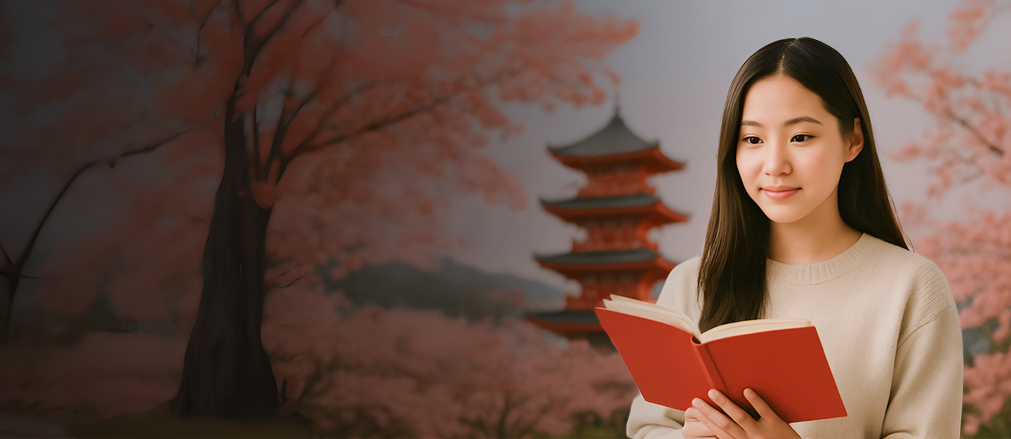 Students in a Japanese language class